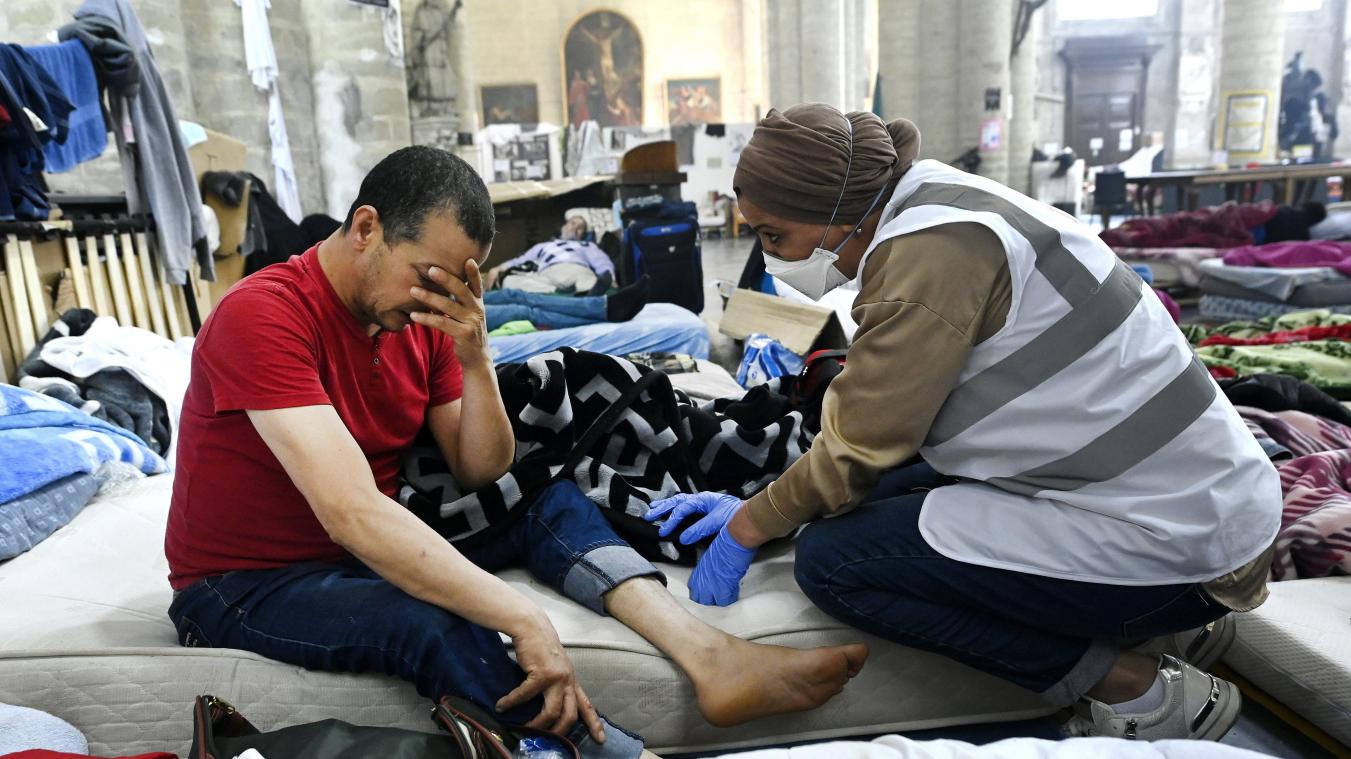 The situation in the Béguinage Church